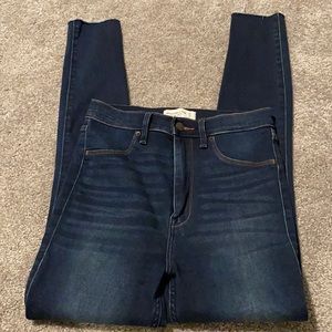 Abercrombie & Fitch ultra high rise jean legging